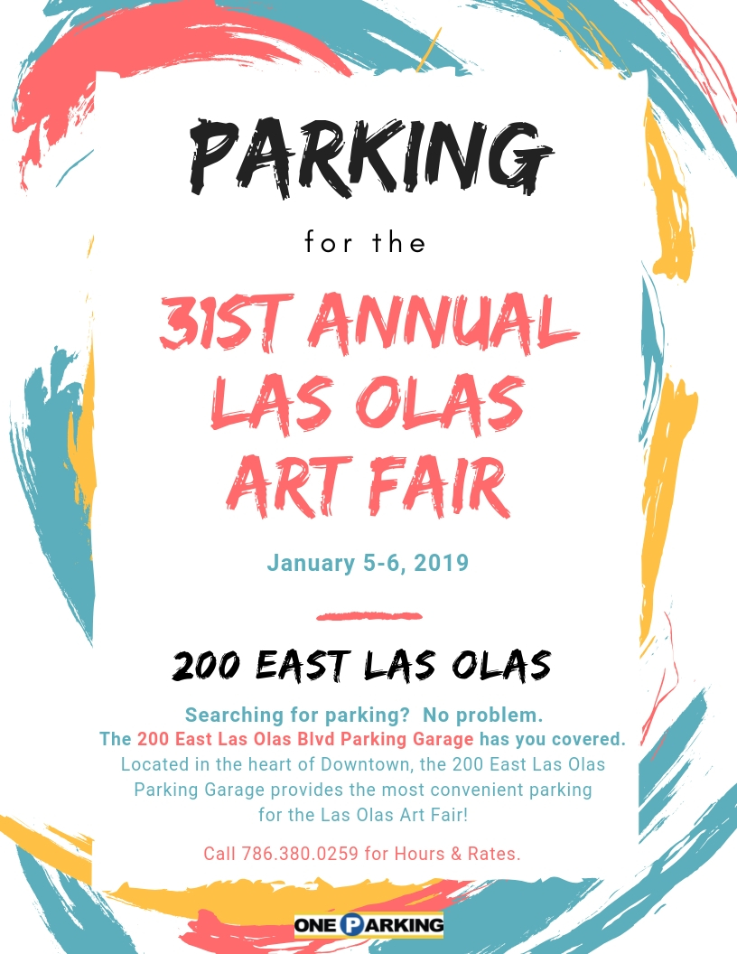 31st Annual Las Olas Art Festival Save On Parking One Parking