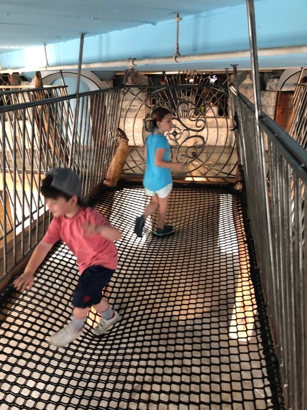 Kids exploring at the City Museum