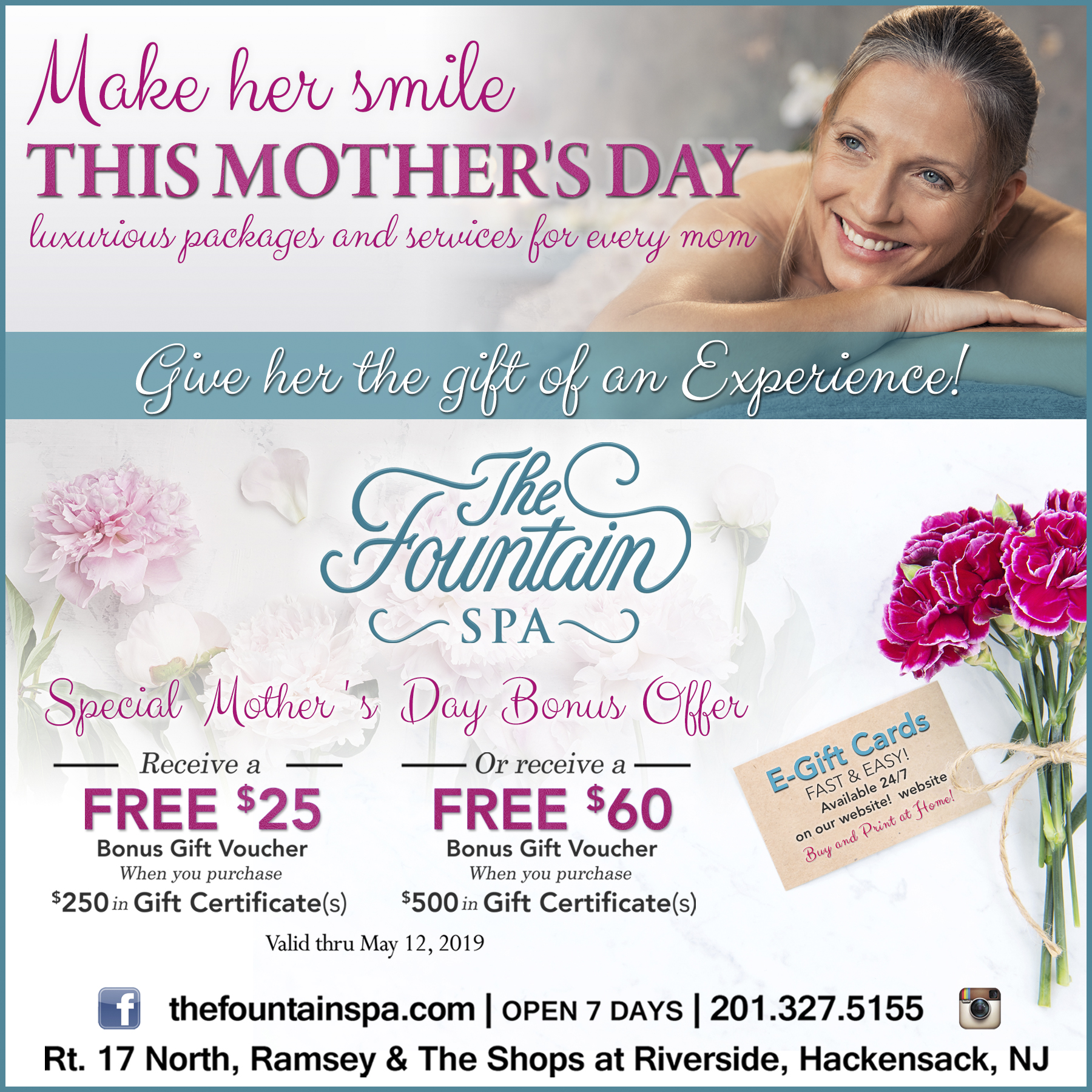 Mother's Day Special - The Fountain Spa - Hackensack | NearSay