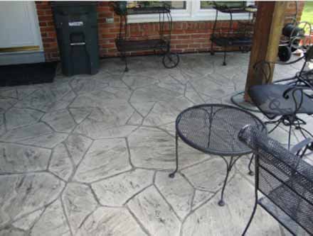 Add Visual Interest To Your Patio With Decorative Concrete The