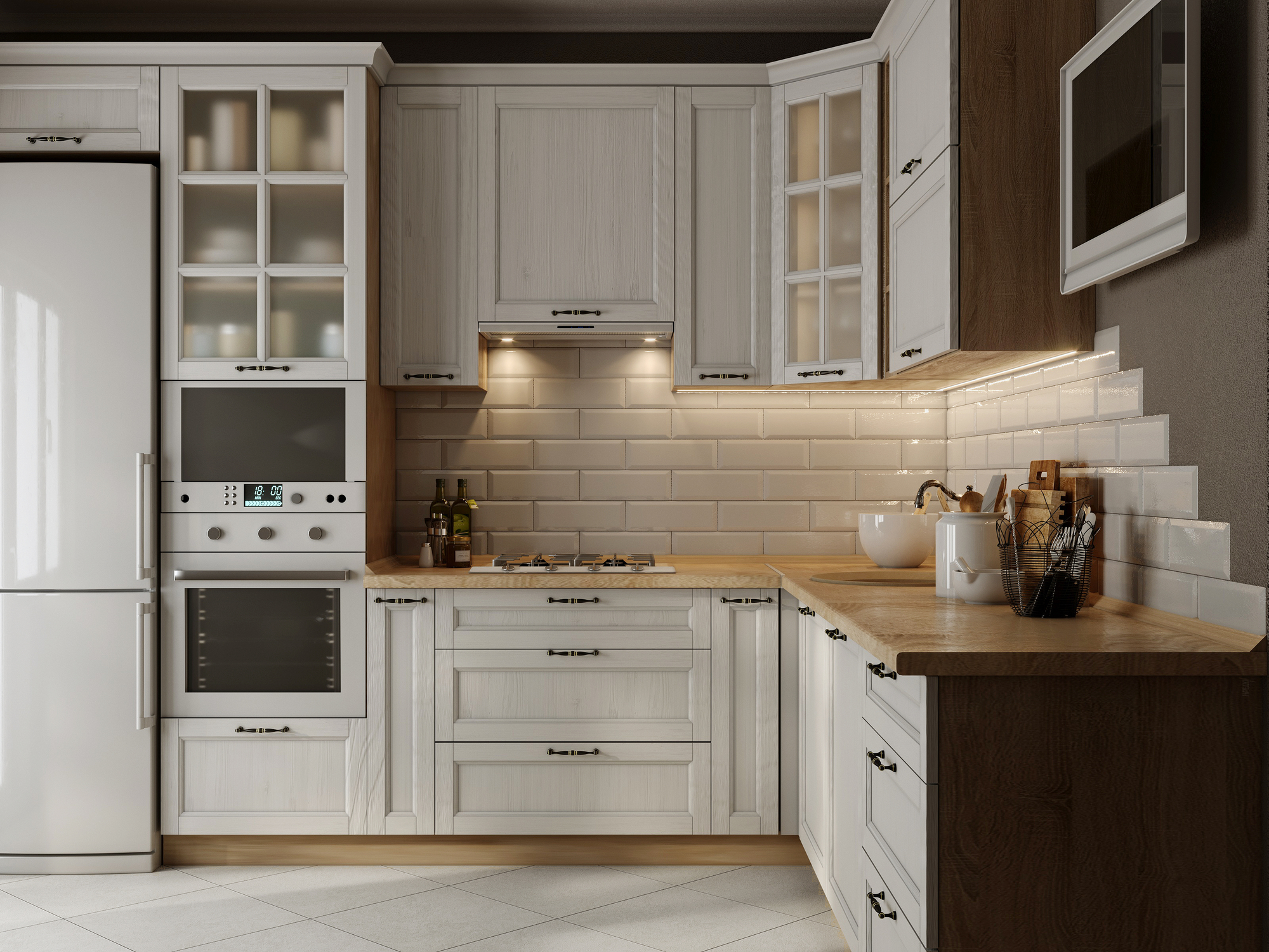 New This Week 3 Amazing Kitchens With Light Colored Cabinets