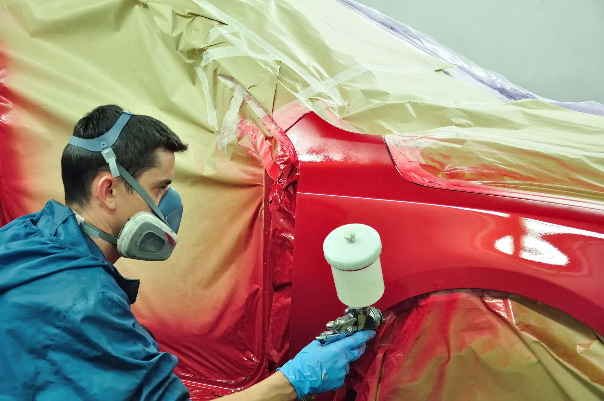 How Does an Auto Body Shop Match Your Car’s Paint Color? Tracy's